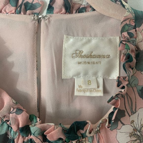 Shoshana Midnight Triana Gown Size 8 - Picture 3 of 8